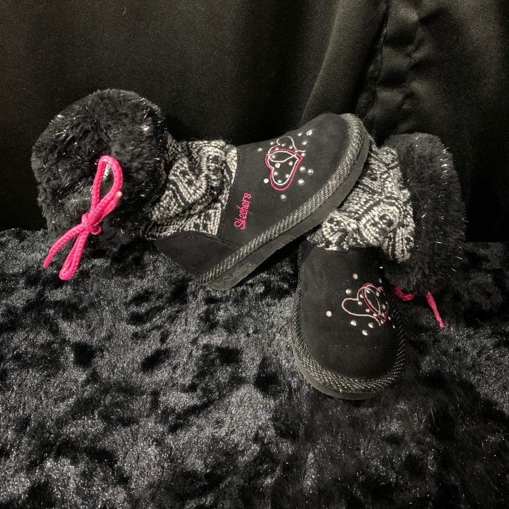 Kids Skechers Twinkle Toes Size 7 Boots